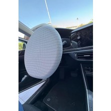 Aesco Hyundai Ioniq 5 ile Uyumlu Direksiyon Koruyucu Kılıf Uv, Toz, Isı Koruma 36-42 cm