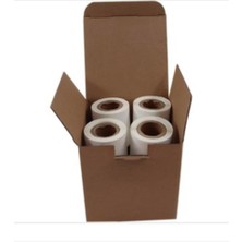 Aesco Termal Pp Etiket 50X30MM Ruloda, 200 Adet, Phomemo M110 ile Uyumlu, 8 Rulo, Toplam 1600 Adet
