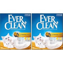 Aesco Ever Clean Litterfree Paws Esanslı Kedi Kumu Tozsuz Formül 10 Lt (2 Paketi)