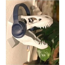 Aesco Iskelet Kulaklık Standı, Dinazor Kafası Kulaklık Tutucu, Dino Stand, DLCVK333