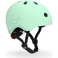 Aesco Scoot And Ride Ayarlanabilir Askılı Bebek Kaskı, Mat Kaplama, S ve M Bedenler, LED Güvenlik Işığı ve Ek Koruma Için Yumuşak Polar Dolgu Dahil