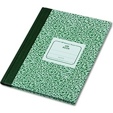 Aesco National 53010 Lab Notebook, Legal Rule, 10 1/8 x 7 7/8, Beyaz, 96 Yaprak