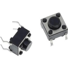 Aesco 4 Pin Push Button - 6X6X5 mm