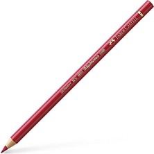 Aesco Faber-Castell 5 Renkli Kalemi Poli Kromos Mine 3,8 mm Yağlı Boya Kırmızı Ecarlate