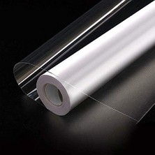 Aesco Yapışkan Arka Plastik Şeffaf Vinil Sarma 30CMX2M, Şeffaf Kendinden Yapışkanlı Vinil Kitap Kaplama Filmi, Şeffaf Duvar Koruyucu Soyulabilir ve Yapıştırılabilir Duvar Kağıdı, Mutfak Banyo Için Suya
