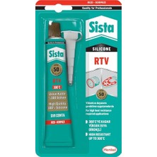Aesco -Sista Rtv Silikon Kirmizi/ 50 gr