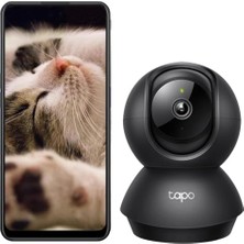 Aesco Tp-Link C211 2k 3mp Yatay ve Dikey Ev Güvenliği Wi-Fi Kamerası