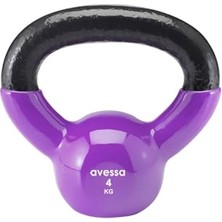 Aesco Avessa 4 Kettlebell Çaydanlık Dambıl Mor, Avs-4kettlebell
