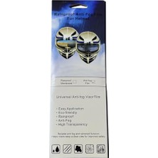Aesco Scharf Yüksek Kaliteli Anti-Fog Kask Camı - Buğu Tutmaz, Net Görüş! Unıversal