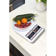 Net LCD Ekran ve  Kapanma Özelliği ile Uzun Ömürlü Dijital Mutfak Tartısı