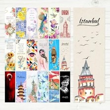 Aesco 18 Adet Karışık Kitap Ayracı Seti