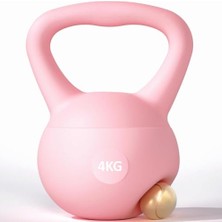 Aesco 4 Soft Kettlebell Yumuşak Tabanlı Metal Kumlu Ses Yapmaz Beye Dayanıklı Çift El Ağırlık