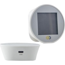 Aesco Günsan Akıllı Wifi Sıcaklık & Nem Sensörü Tuya & Smart Life Uyumlu