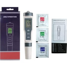 Aesco Tds 3 In 1 Ph Sıcaklık Tds Ölçer Led’li Sıcaklık Göstergeli Su Test Cihazı