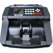 Aesco Sigma SC7520 Sahte Kontrollü 2025 Model Tl Karışık Sayım Para Sayma Makinesi - Müşteri Ekranı Hediyeli