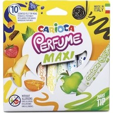 Aesco Kokulu Jumbo Keçeli Boya Kalemi 10'lu