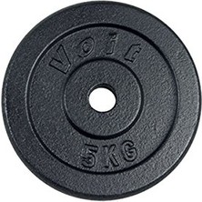 Aesco Voit 1V 101 Flanş, Unisex, Siyah, L