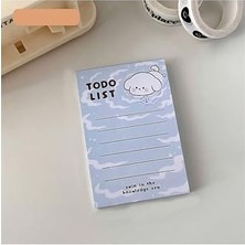 Aesco To Do List Ayıcık Temalı Renkli Not Seti