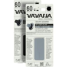 Odea Vavana Araba Klima Kokusu - Flat Oto Kokusu | Bpa ve Sıvı Içermez | 60 Gün Etkili Araç Kokusu 2'li Set (Mystic | Neutral)