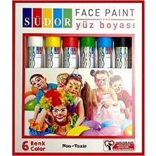 Aesco Sudor YB01 Yüz Boyası, 6 Renk