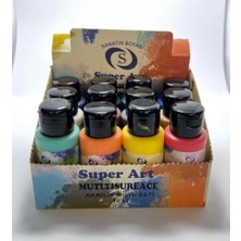 Aesco Superart Akrilik Boya Seti 12'li 12X50 ml