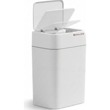 Odea Mega Boy 22 Litre Otomatik Hareket Sensörlü Çöp Kovası, Banyo Çöp Kovası, Çocuk Odası Çöp Sepeti, Çöp Kutusu, (2 Adet 1.5 V Aa Pil, Piller Pakete Dahil Değildir) 44X29.5X20 cm