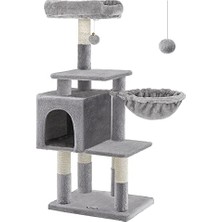 Odea Feandrea PCT52W 110 cm Kedi Ağacı, Açık Gri