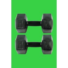 Aesco 2 Adet x 5  Moccadiamond 2 Adet x 5  Dambıl Seti Vucut Geliştirme Aleti 2x5