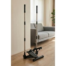 Odea Serisi Hidrolik Dirençli Kollu Stepper | Çelik Şase | Sessiz Step Spor Aleti