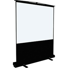 Odea 145X82 cm Taşınabilir Portatif Pull Up Floor Screen Projeksiyon Perdesi