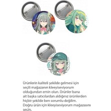 Odea Hatsune Miku Pjsekai Project Sekai Colorful Anime Buton Rozet 3 Adet 37MM Kusanagi Nene