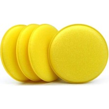 Odea Wonkey - Oto Pasta Cila Wax Pedi Süngeri, Araba ve Torpido Parlatma ve Temizleme Aplikatörü, Polisaj Süngeri, Deri Koltuk Parlatma, Araç Boya Parlatma ve Wax Uygulama Pedi (4 Adet)