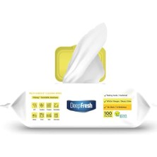 Odea Deep Fresh Iz Bırakmaz Yüzey Temizlik Havlusu Limon 100 Yaprak