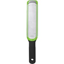 Odea Oxo Good Grips Işlenmiş Paslanmaz Çelik Baharat Rendesi, Yeşil - Limonlar ve Daha Fazlası Için | Paslanmaz Çelikten Keskin Sürtünme Yüzeyi, Kaymaz Sap, Saklama Için Bıçak Koruması