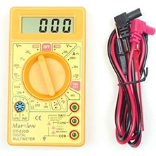 Odea DT-830D Dijital Multimetre(Avometre) - Sarı Ölçü Aleti