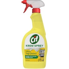 Odea Cif Krem Sprey Ultra Yağ Çözücü Yüzey Temizleyici Limon 750 ml