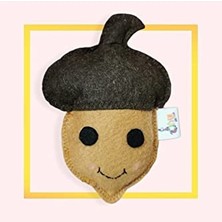 Odea Dino Meşe Palamudu 11 cm Catnip + Kedi Zili