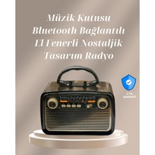 Elivora Bluetooth Bağlantılı Taşınabilir Hoparlör – Fm/am Radyo Özellikli, Şarj Edilebilir Batarya, 1 kg