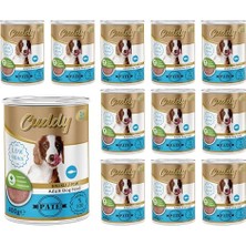 Odea Yetişkin Köpek Balıklı Pate Yaş  400 gr x 12 Adet