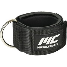 Odea Musclecloth Padded Ankle Cuff Tekli Paket Siyah