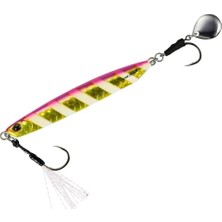Odea Duo Drag Metal Ss Blade 28GR PFA0045 Pink Gold Zebra Glow Suni Yem