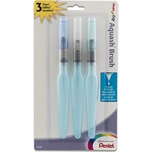 Odea Arts Aquash Sulu Boya Fırçası, Ince Uç, 3 Paket Boyunda, 0,5 Çeşit