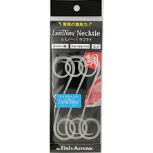 Odea Lu Curly Neck Tie (Thin) Tai Rubber Etek Blue  (2 Adet/paket) Olta