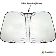Odea Toyota Corolla 2019-2026 Için Uyumlu Titanyum Gümüş Oto Güneşlik