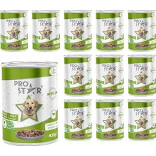 Odea Yetişkin Köpek Kuzulu ve Jöleli Konserve  400 gr x 12 Adet