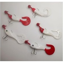 Odea Turna Silikon Set 10 Cm, K Kuyruk Silikon Yem 5'li Paket