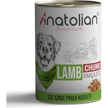 Odea Anatolian Premium Adult Lamb Kuzulu Parça Etli Yetişkin Köpek Konservesi 400 gr x 12 Adet