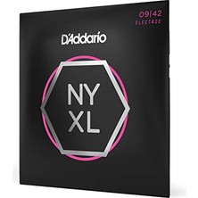 Odea Daddarıo NYXL0942 Elektro Gitar Tel Seti, Super Lıght (Nıckel-Carbon