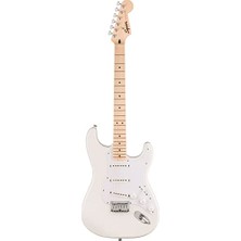 Odea Squier Sonic Stratocaster Ht Arctic White - Maple Elektro Gitar
