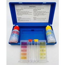 Odea Hisar Havuz Profesyonel Havuz Suyu Test Kiti - Klor ve Ph Ölçer Seti - Sıvılı Kutulu